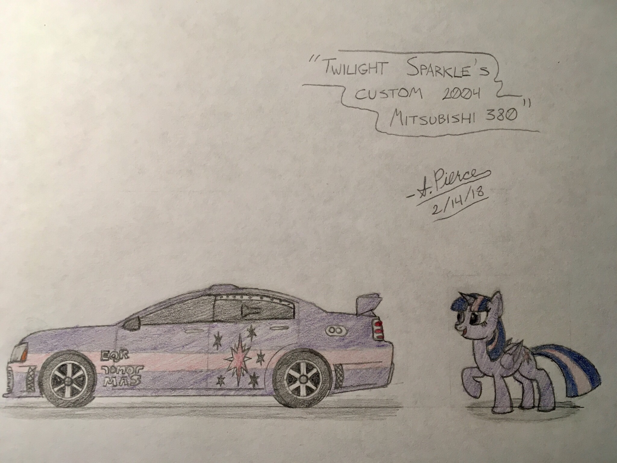 Twilight Sparkle's Mitsubishi 380